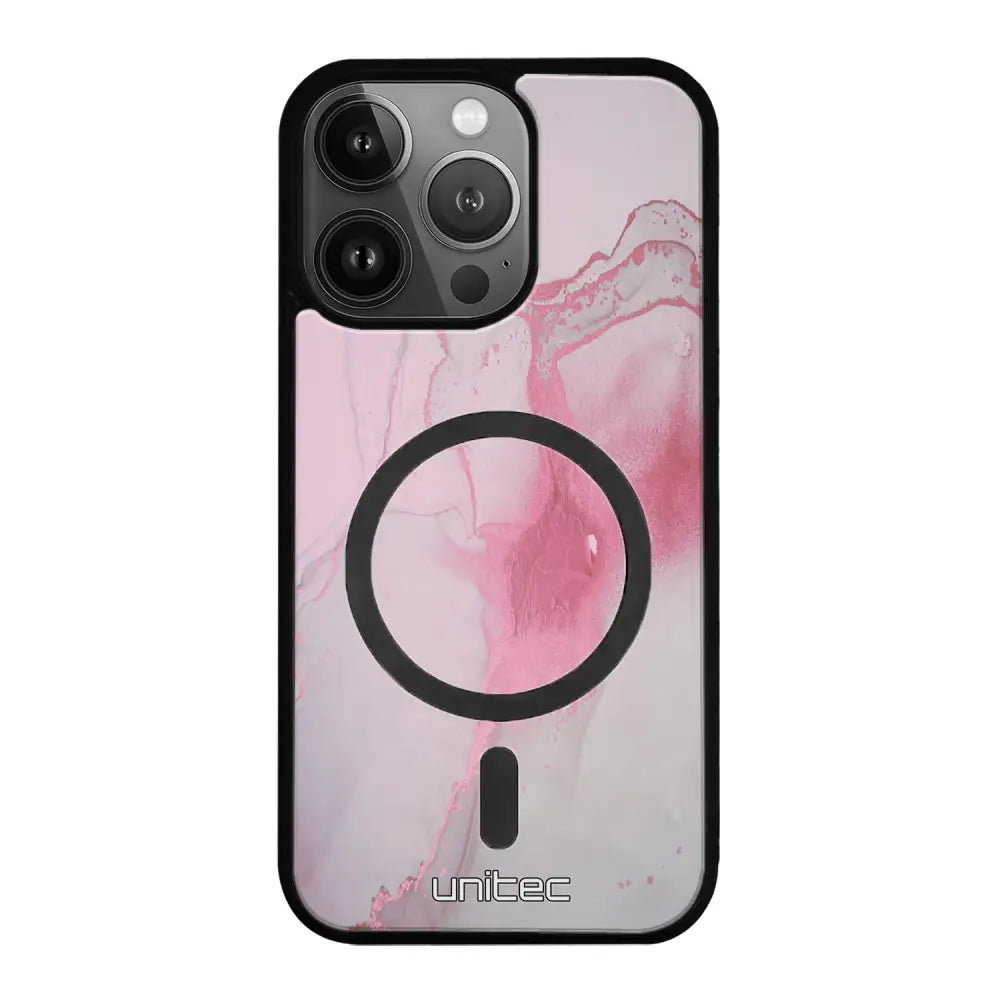 iPhone 14 Pro Max marmori suojakuoret - Pink Pok Rie