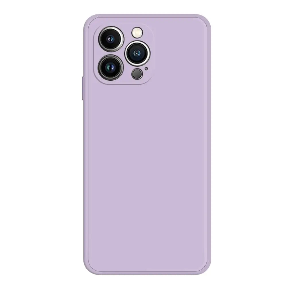 iPhone 14 Pro Max Silikoni suojakuori - Violetti