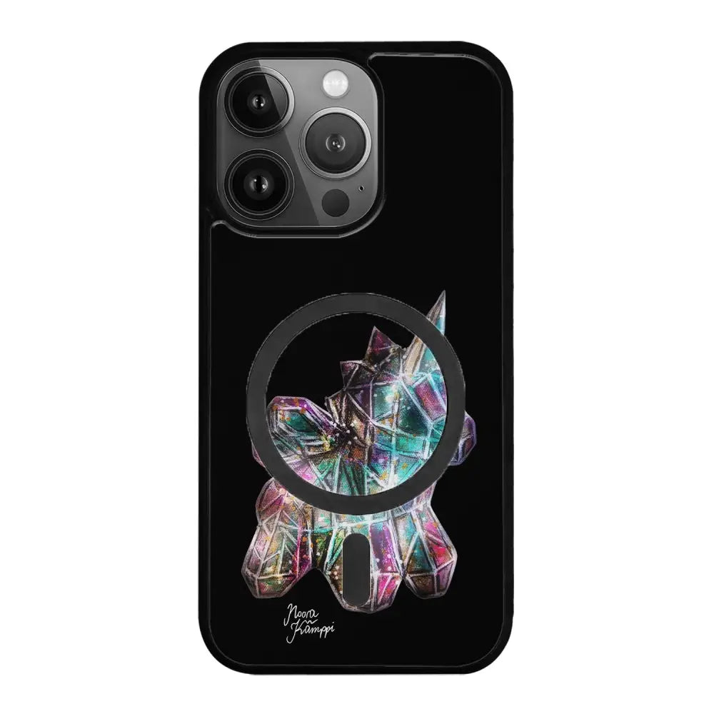 iPhone 14 Pro Max unicorn suojakuoret - Musta - Noora Kämppi