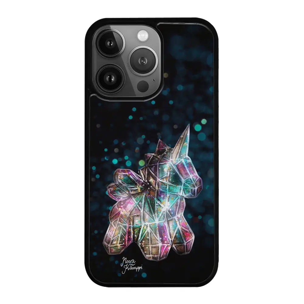 iPhone 14 Pro Max unicorn suojakuoret - Sininen - Noora Kämppi - Ei
