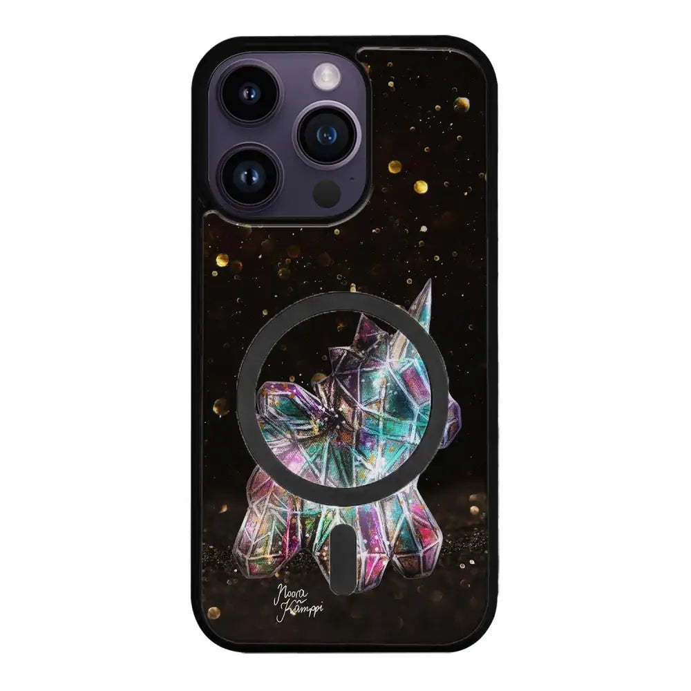 iPhone 14 Pro unicorn suojakuoret - Kulta - Noora Kämppi