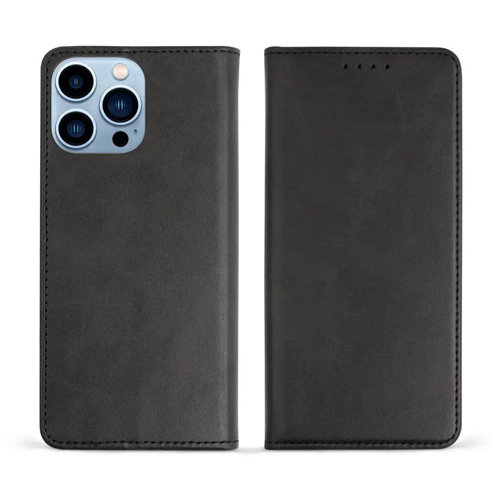 iPhone 14 Pro Unitec Lompakko Suojakotelo Musta