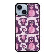 iPhone 14 suojakuoret - Purple Teddy Bear - Ei