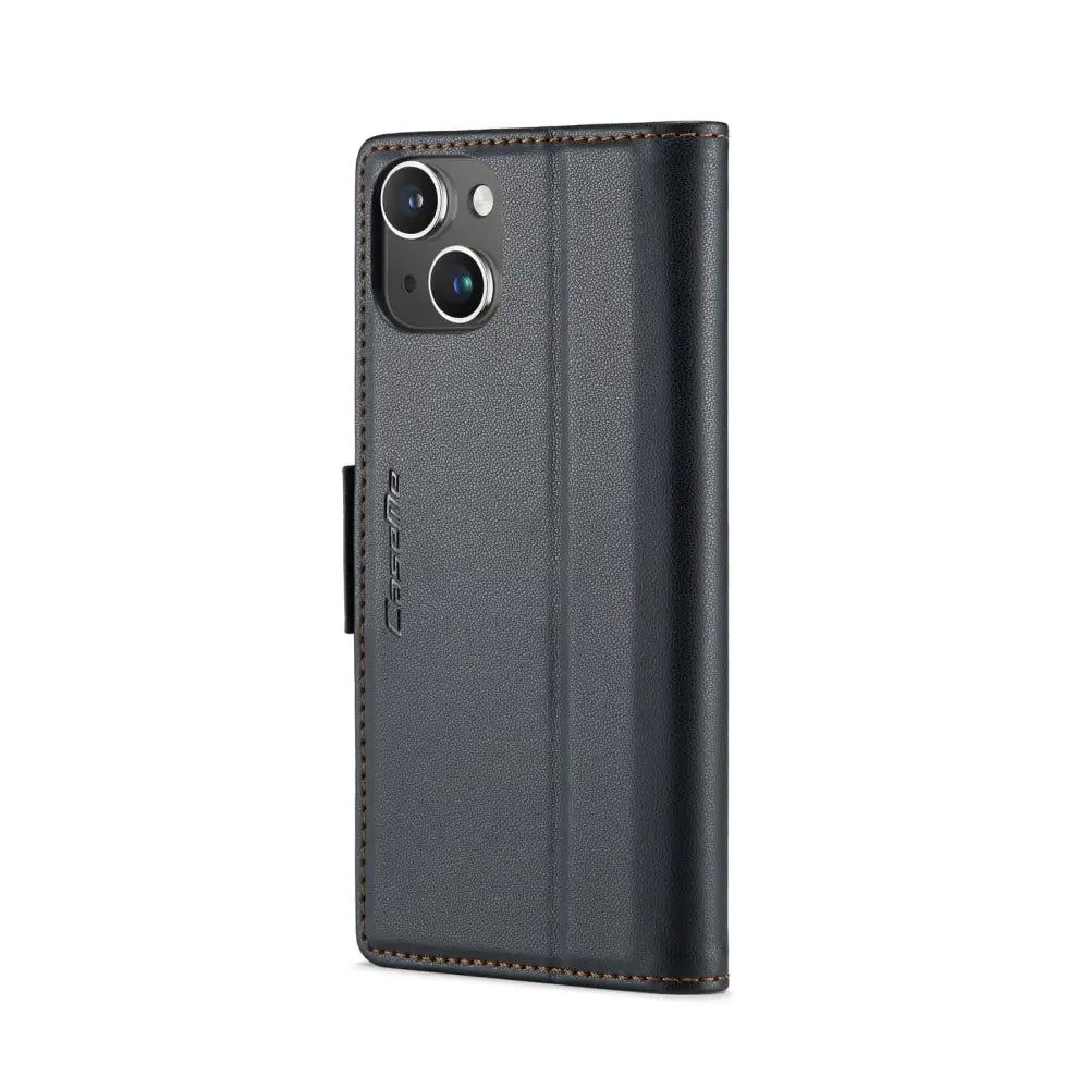 iPhone 15 Lompakko suojakotelo RFID - Musta - CaseMe