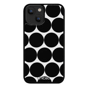 iPhone 15 Plus pallo suojakuoret - Musta Pallo - Ei