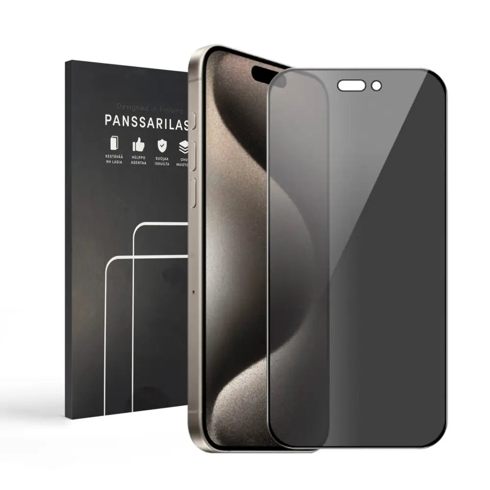 iPhone 15 Plus / iPhone 15 Pro Max Panssarilasi - Tietoturvasuoja