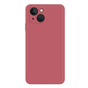 iPhone 15 Plus Silikoni suojakuori - Punainen