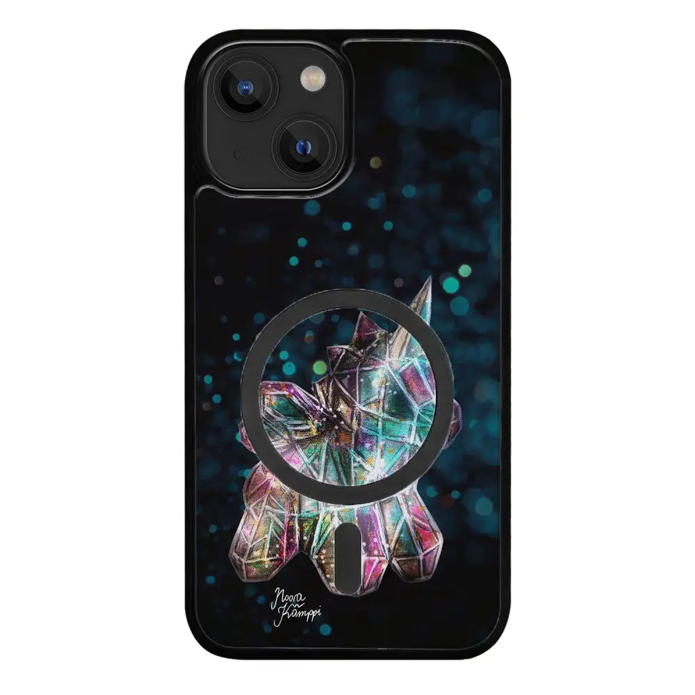 iPhone 15 Plus unicorn suojakuoret - Sininen - Noora Kämppi