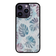 iPhone 15 Pro kukka suojakuoret - Monstera Texture - Ei