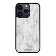iPhone 15 Pro marmori suojakuoret - White Marble - Ei