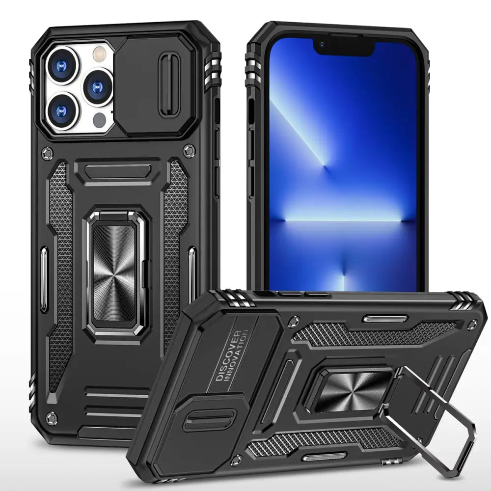 iPhone 15 Pro Max Armor suojakuori - Musta