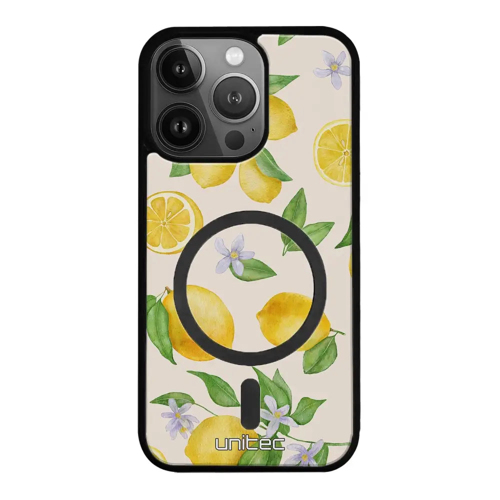 iPhone 15 Pro Max hedelmä suojakuoret - Lemon