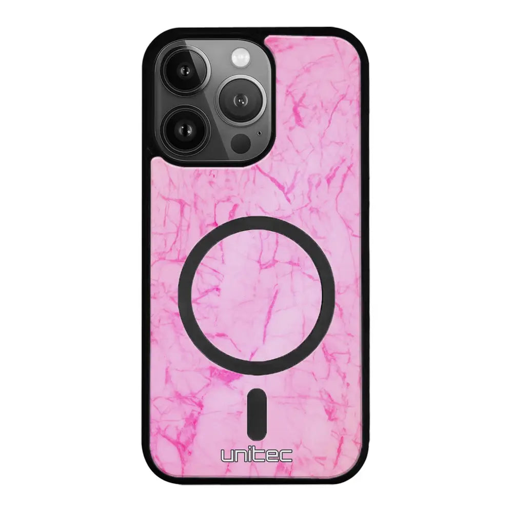 iPhone 15 Pro Max marmori suojakuoret - Light Pink Marble