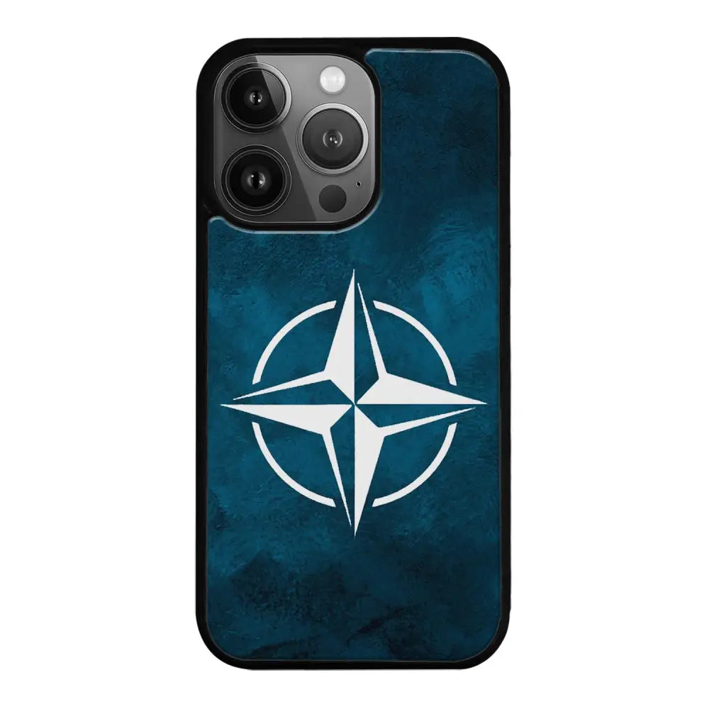 iPhone 15 Pro Max nato suojakuoret - Sininen - Ei