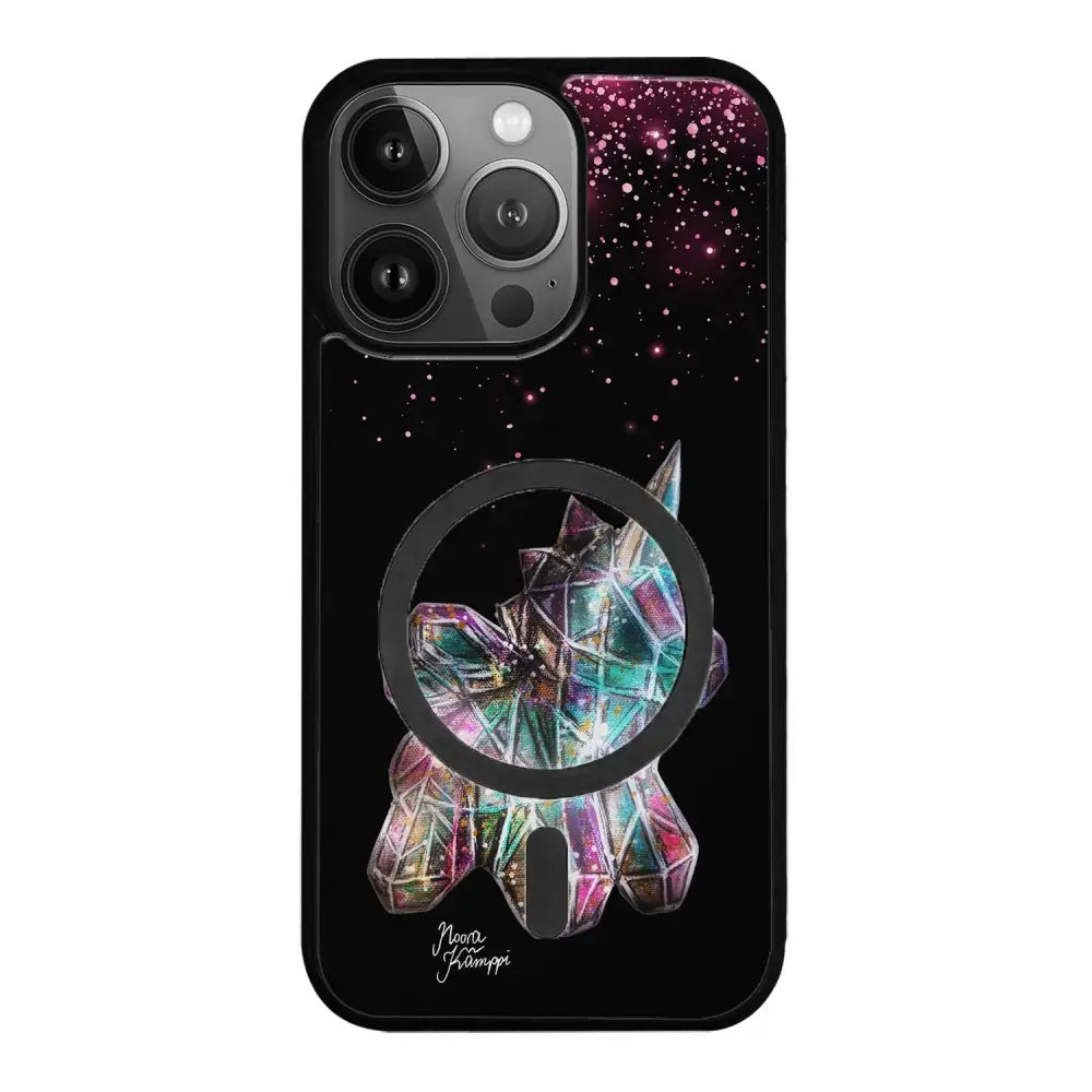 iPhone 15 Pro Max unicorn suojakuoret - Pinkki - Noora Kämppi