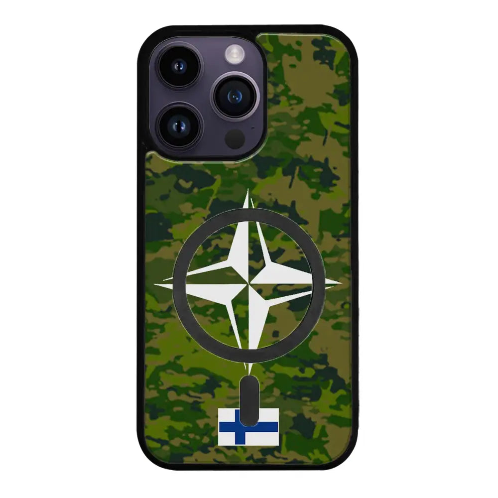 iPhone 15 Pro nato suojakuoret - Camo Suomi