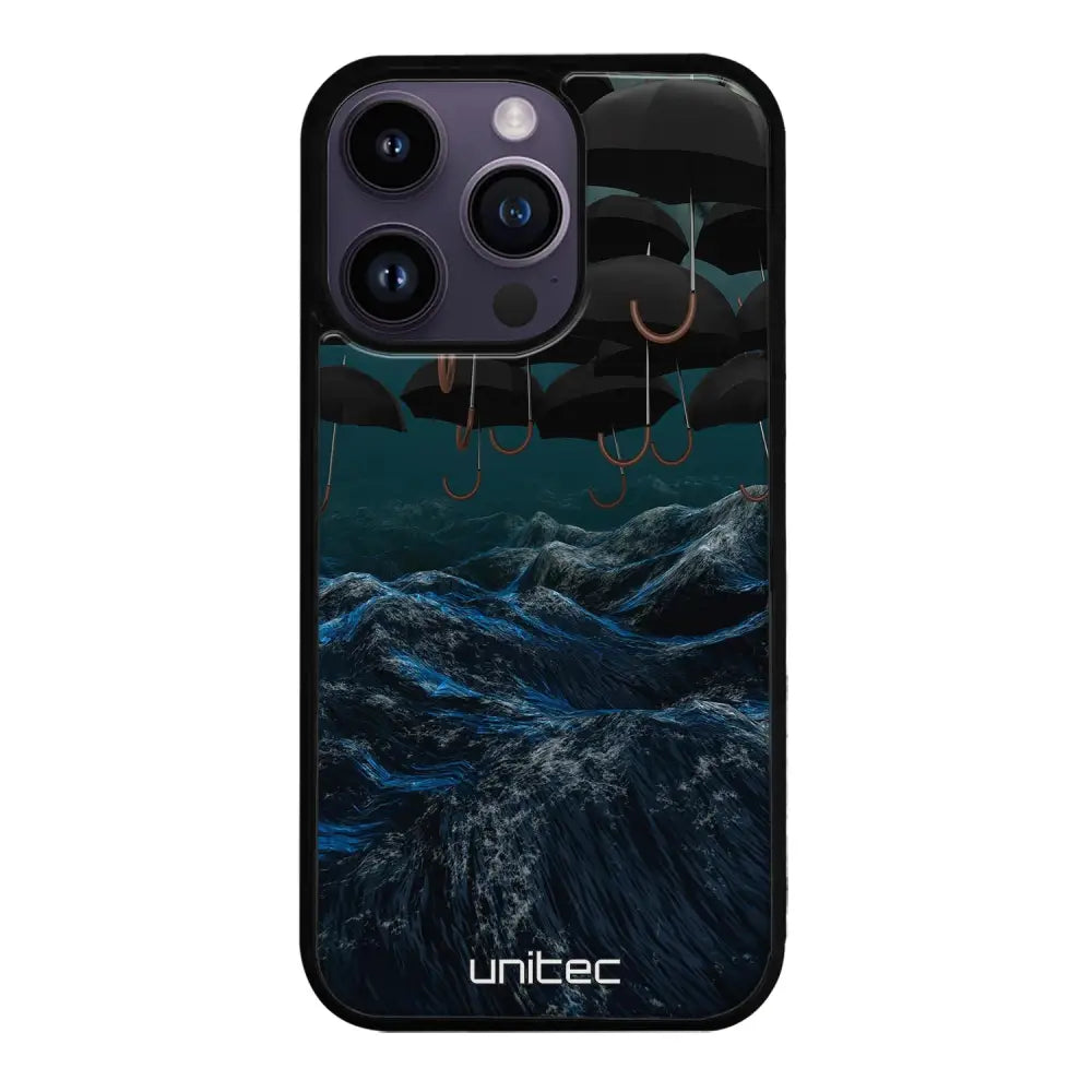 iPhone 15 Pro suojakuoret - Umbrella Storm - Ei