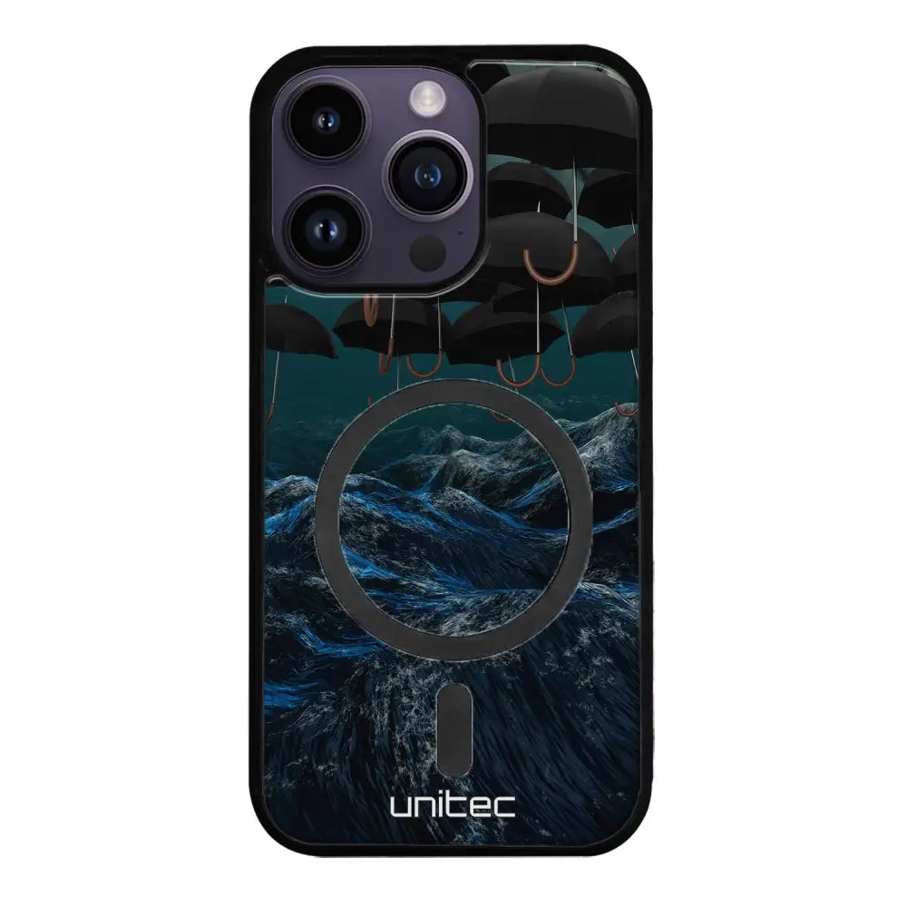 iPhone 15 Pro suojakuoret - Umbrella Storm