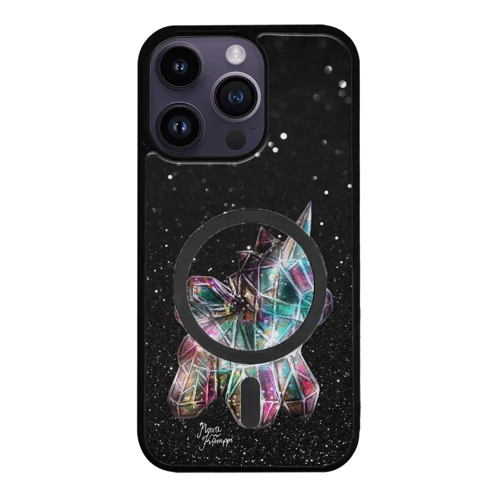 iPhone 15 Pro unicorn suojakuoret - Valkoinen - Noora Kämppi