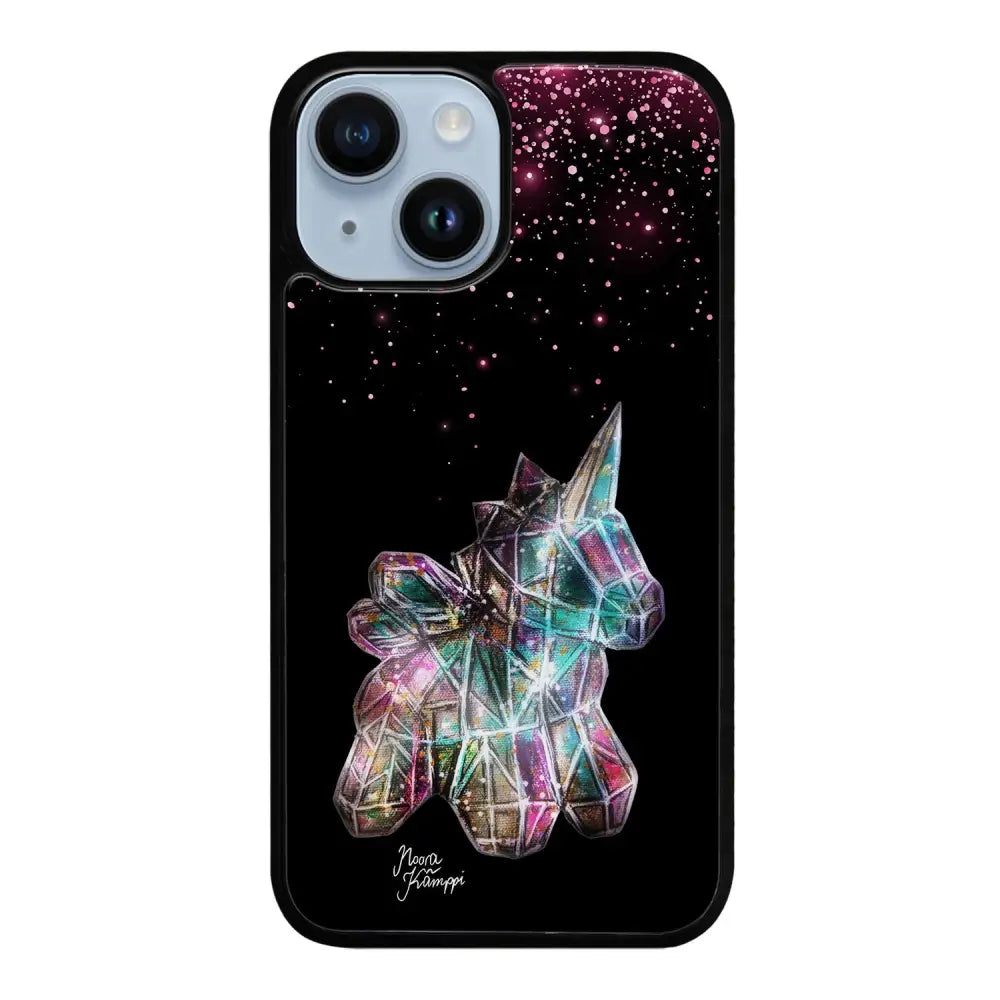 iPhone 15 unicorn suojakuoret - Pinkki - Noora Kämppi - Ei