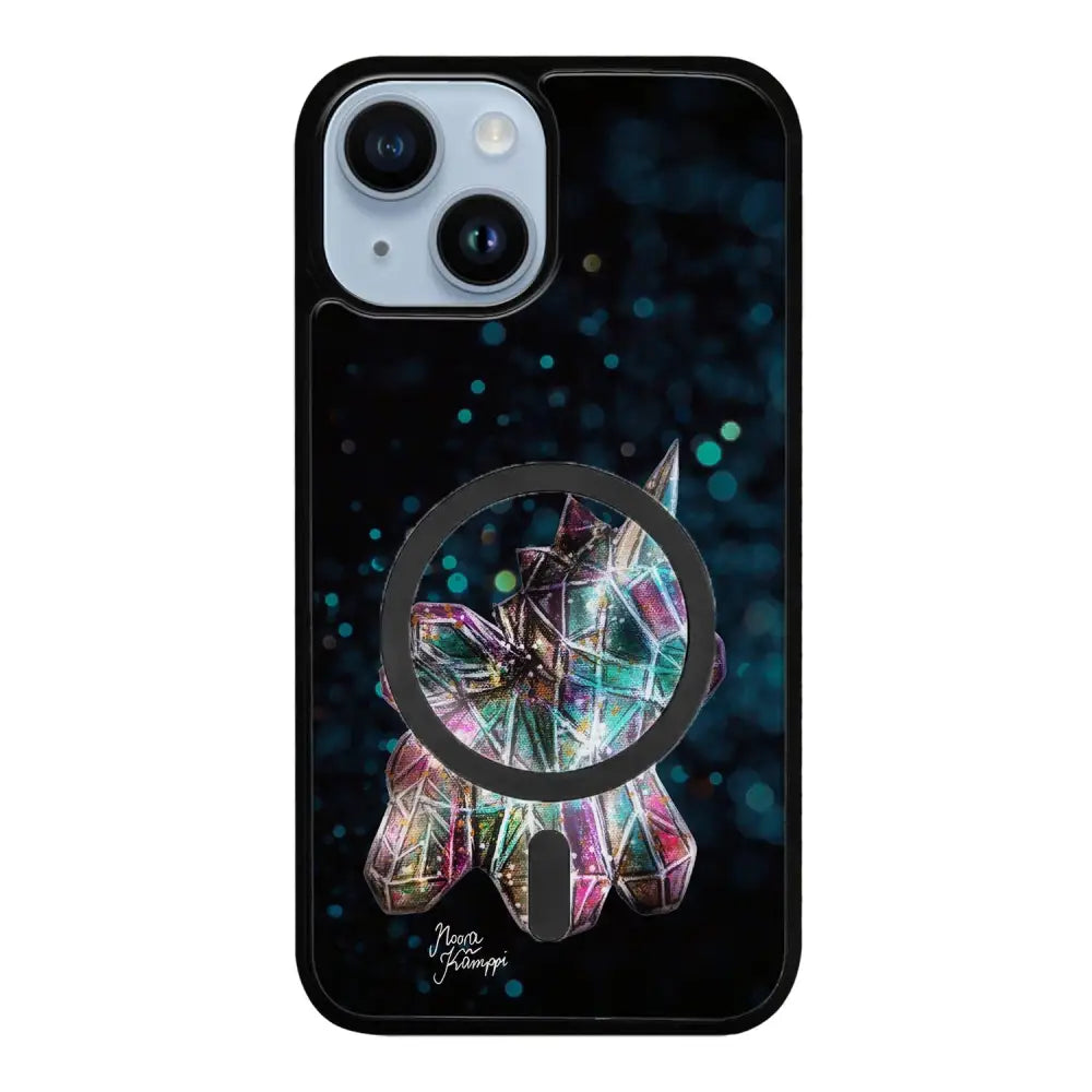 iPhone 15 unicorn suojakuoret - Sininen - Noora Kämppi