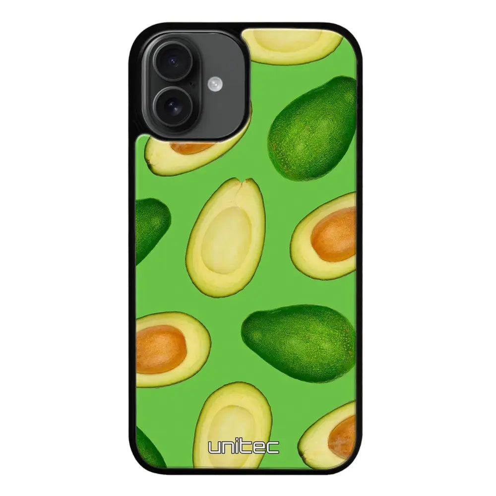 iPhone 16 hedelmä suojakuoret - Avocados - Ei