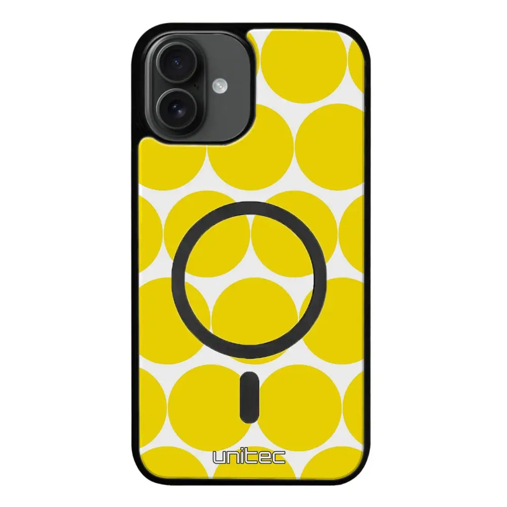 iPhone 16 pallo suojakuoret - Keltainen Pallo