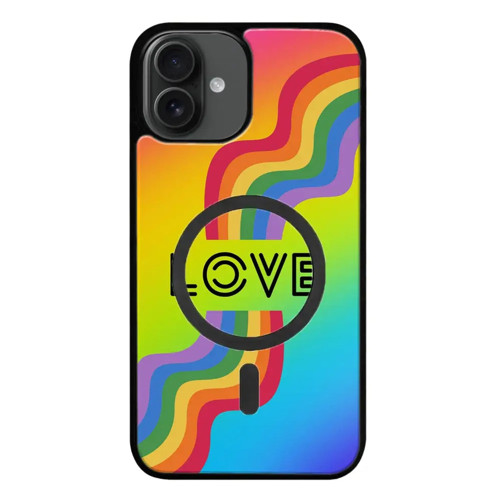 iPhone 16 Plus pride suojakuoret - Love