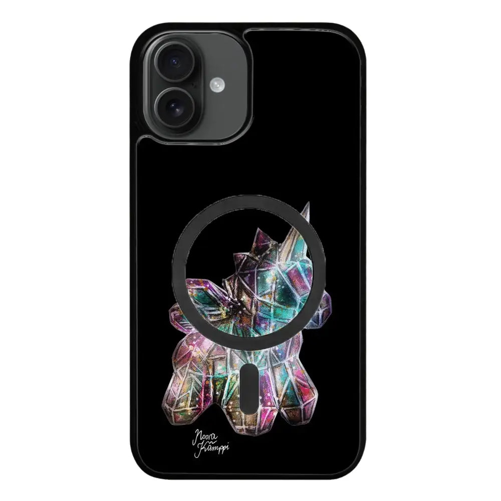 iPhone 16 Plus unicorn suojakuoret - Musta - Noora Kämppi