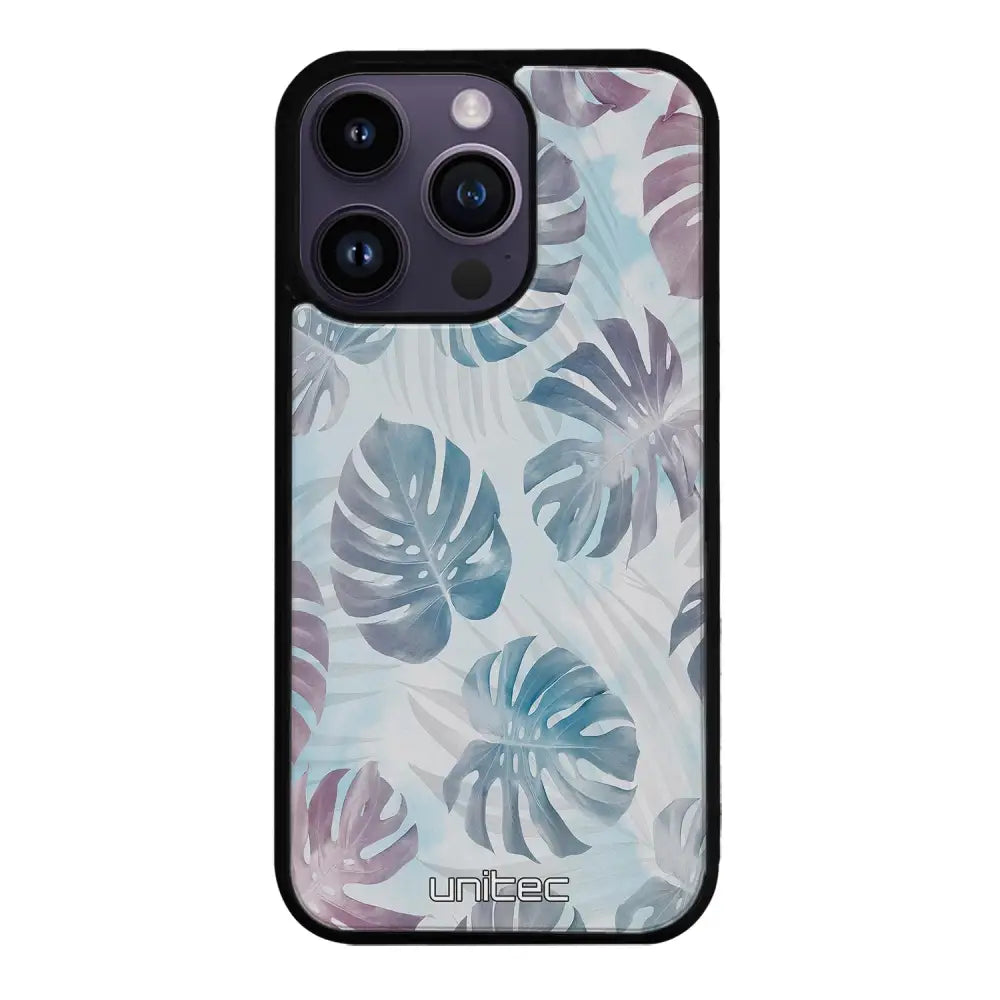 iPhone 16 Pro kukka suojakuoret - Monstera Texture - Ei