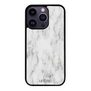 iPhone 16 Pro marmori suojakuoret - White Marble - Ei