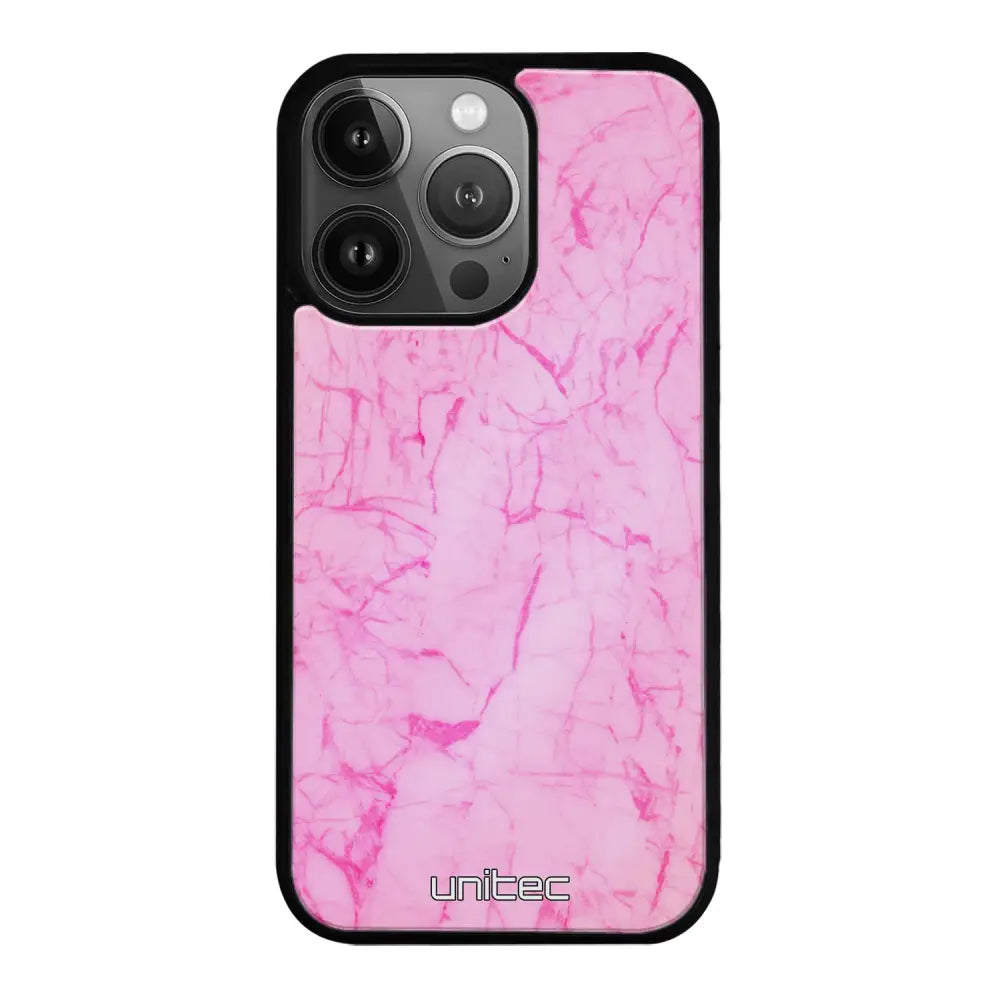 iPhone 16 Pro Max marmori suojakuoret - Light Pink Marble - Ei