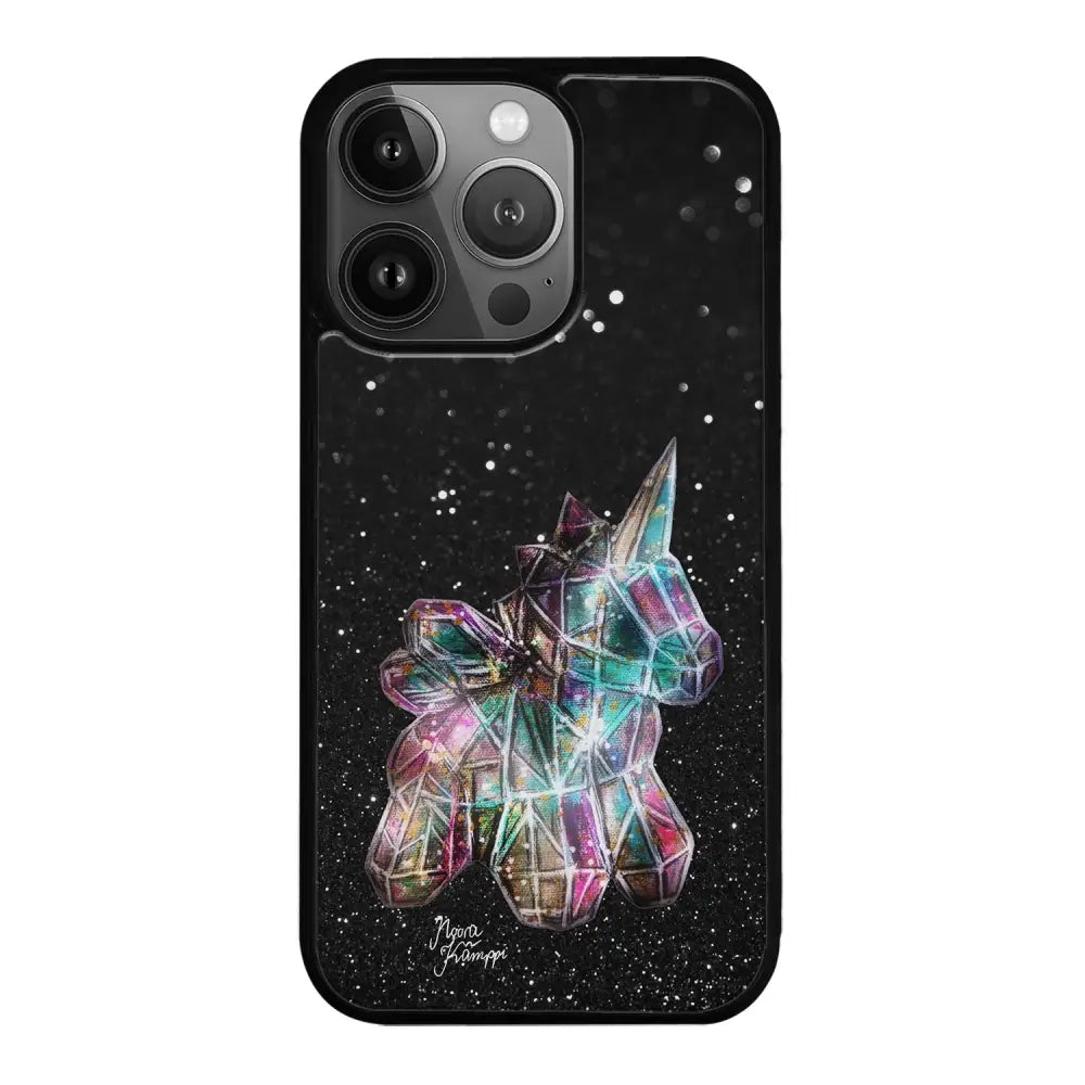 iPhone 16 Pro Max unicorn suojakuoret - Valkoinen - Noora Kämppi - Ei