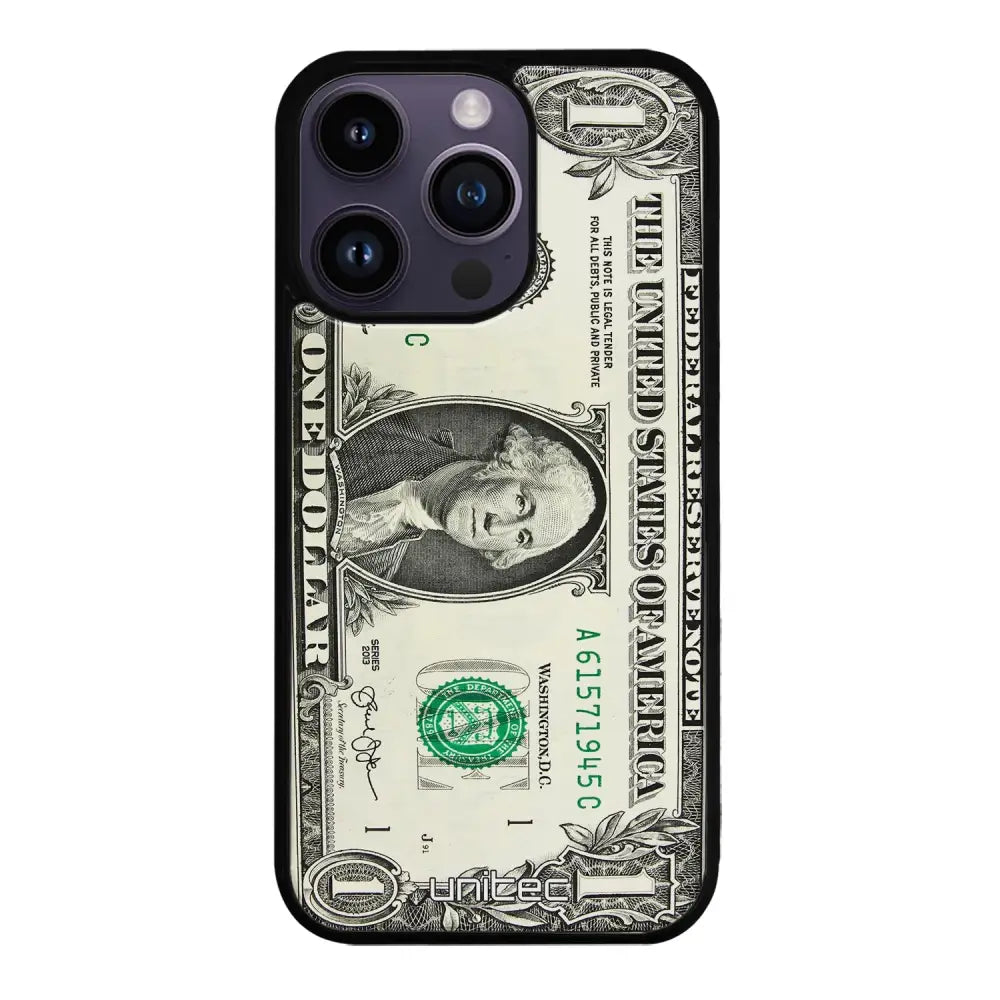 iPhone 16 Pro seteli suojakuoret - Dollar - Ei