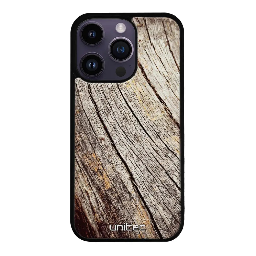 iPhone 16 Pro suojakuoret - Wooden Stump - Ei