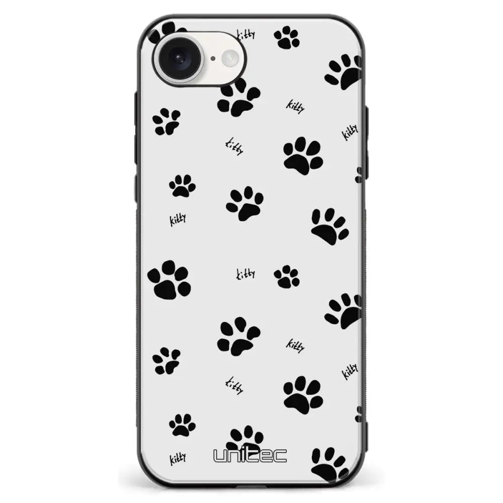 iPhone 16e kissa suojakuoret Cat Paws Ei