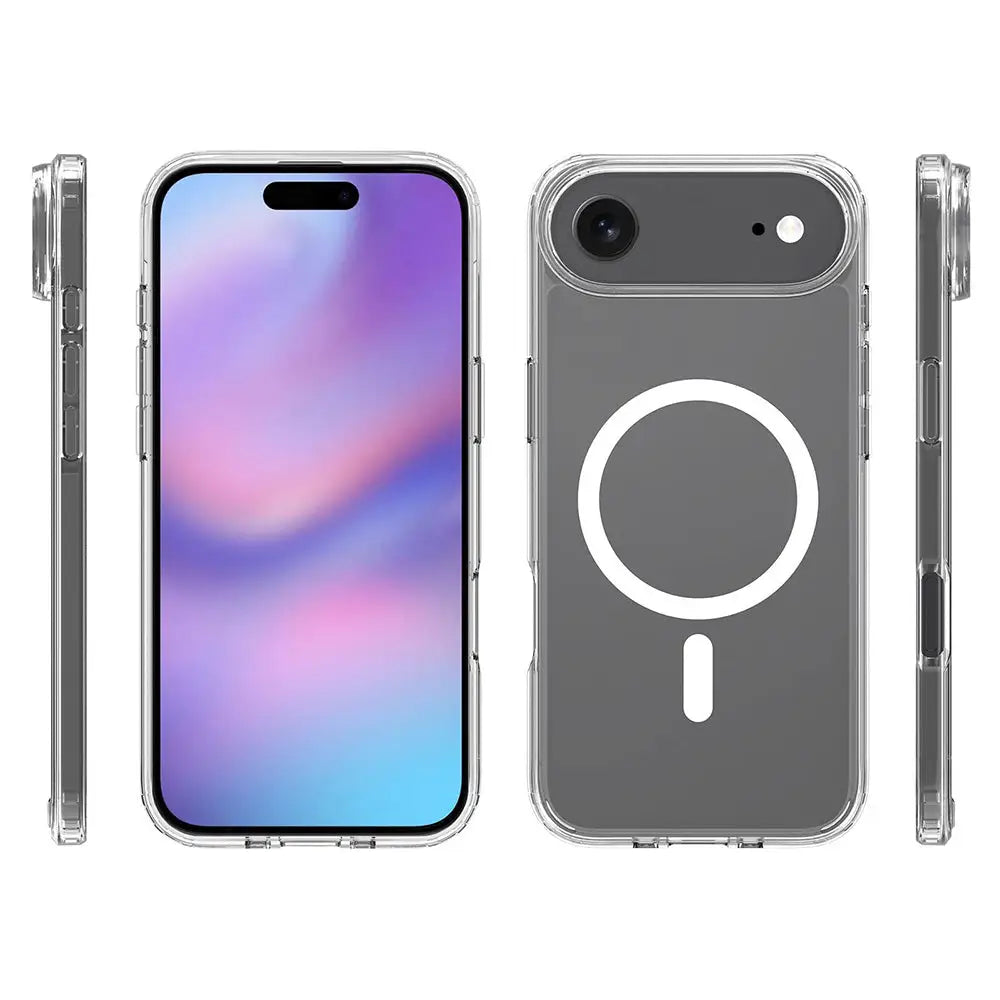 iPhone 17 Air MagSafe Suojakuori Läpinäkyvä