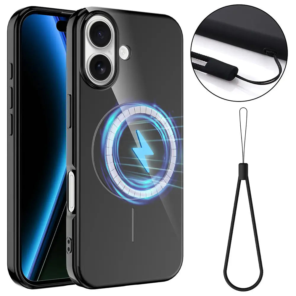 iPhone 17 MagSafe Suojakuori - Musta