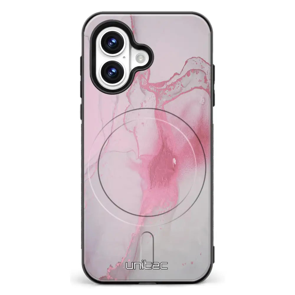 iPhone 17 marmori suojakuoret Pink Pok Rie