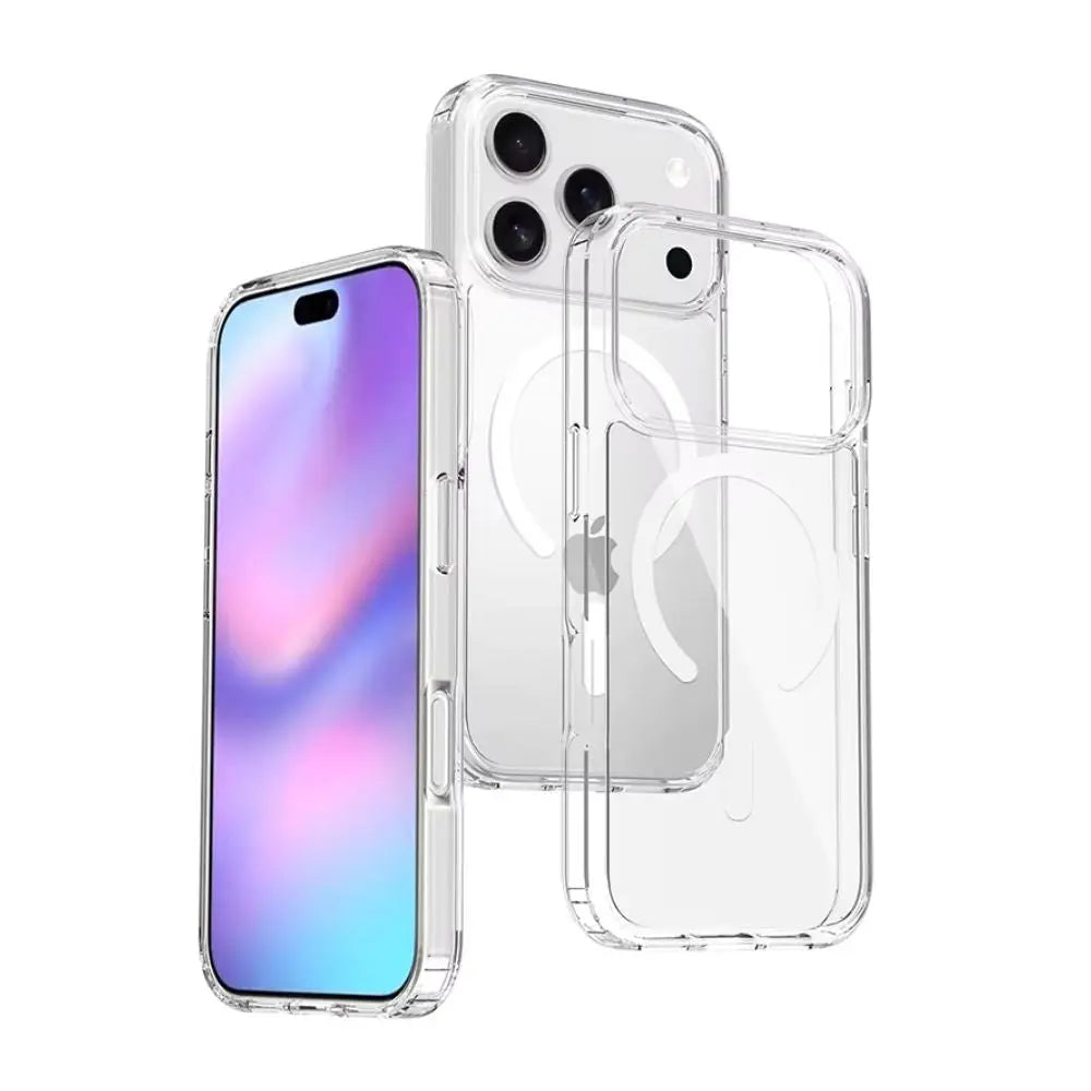 iPhone 17 Pro MagSafe Suojakuori Läpinäkyvä