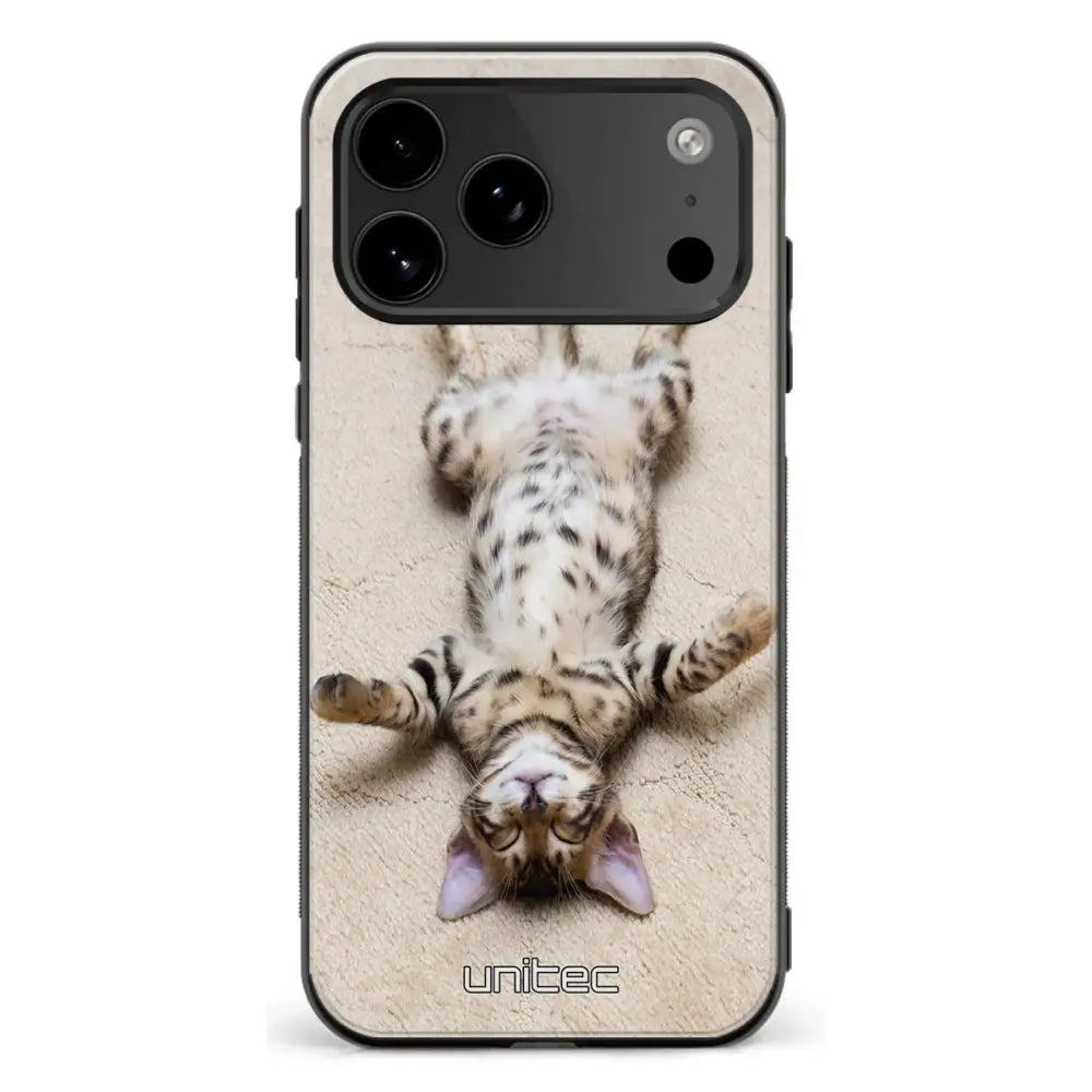 iPhone 17 Pro Max kissa suojakuoret Relaxing Cat Ei