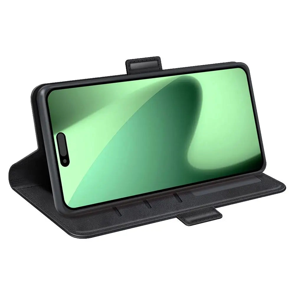 iPhone 17 Pro Max Lompakko Suojakotelo Musta