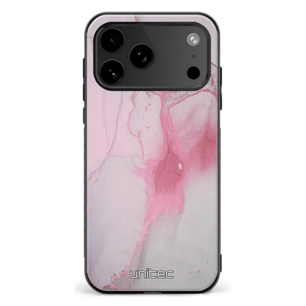 iPhone 17 Pro Max marmori suojakuoret Pink Pok Rie Ei