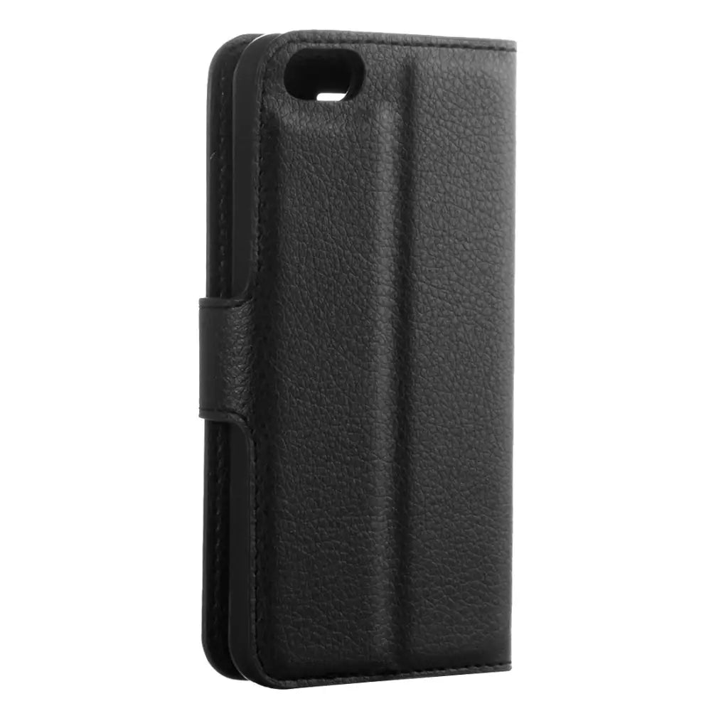 iPhone 5 / 5s / SE (2016) Lompakko Suojakotelo Musta