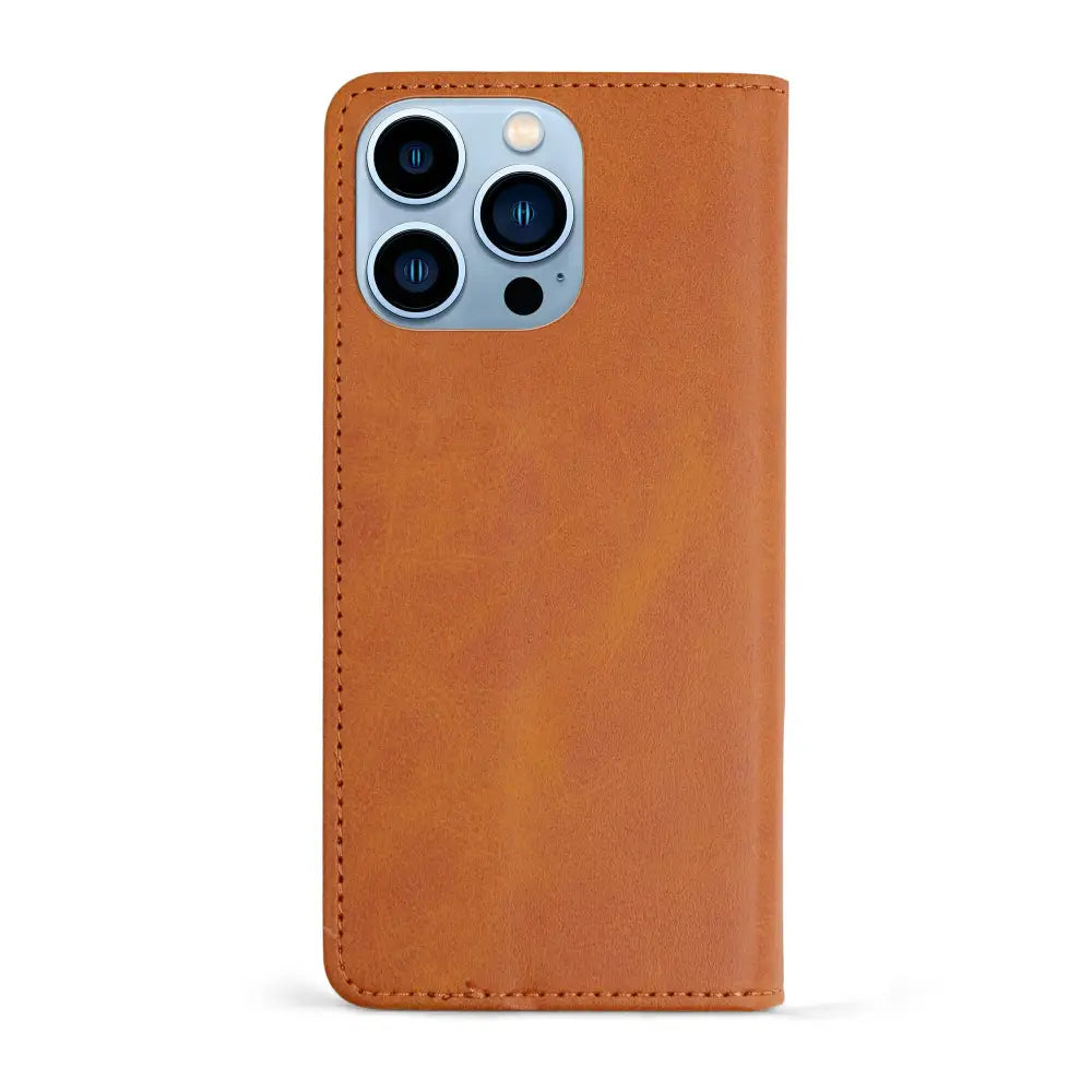 iPhone 14 Pro Max Unitec Lompakko Suojakotelo Ruskea