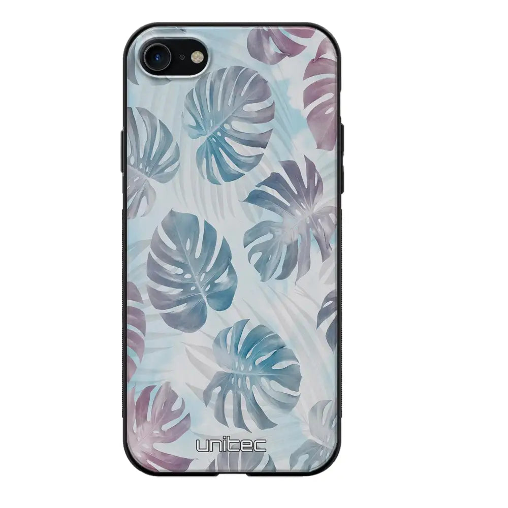 iPhone 7 kukka suojakuoret - Monstera Texture - Ei