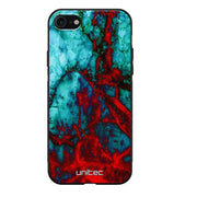 iPhone 7 marmori suojakuoret - Blue Red Marble - Ei