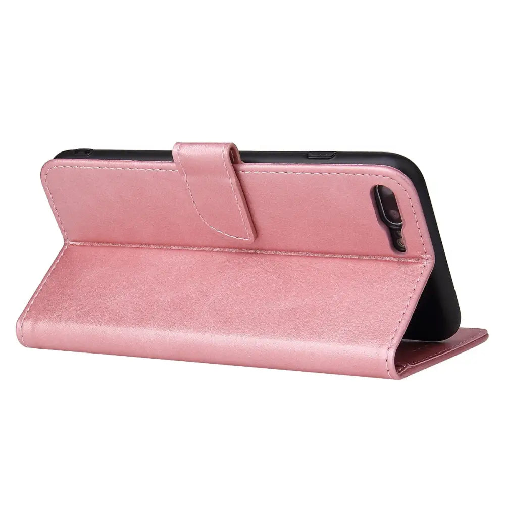 iPhone 7 Plus / 8 Plus Lompakko Suojakotelo Ruusukulta