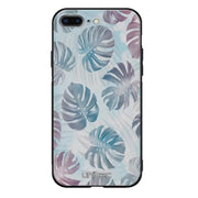 iPhone 7 Plus kukka suojakuoret - Monstera Texture - Ei