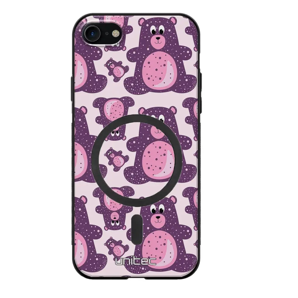 iPhone 7 suojakuoret - Purple Teddy Bear